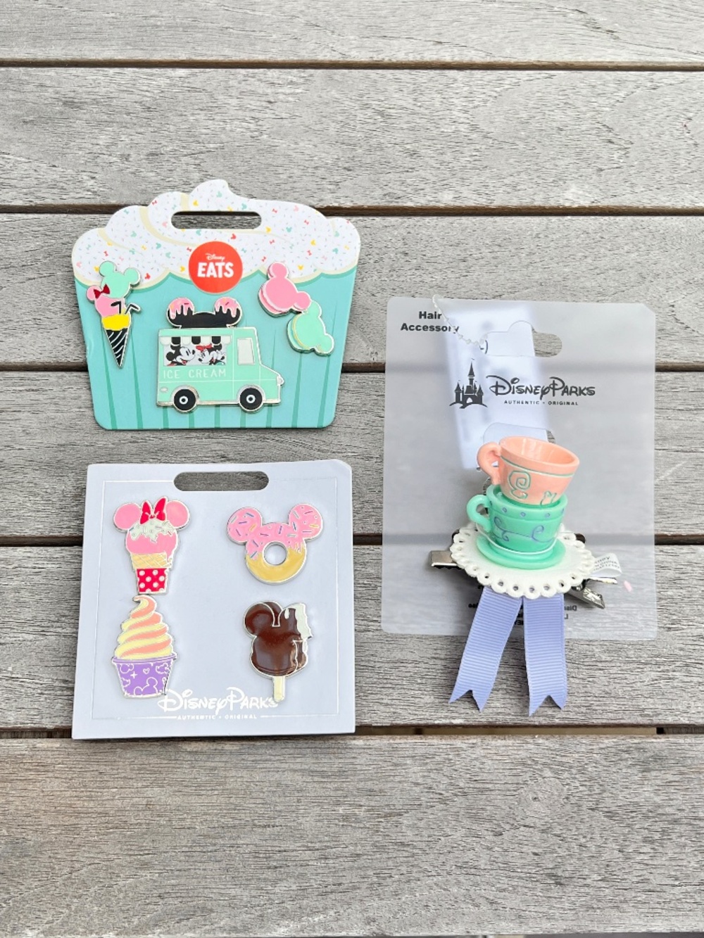 Disney Foodie Collection ✨ NEW Eats Pins + Treats Set + Teacup Clip - Picture 3 of 3